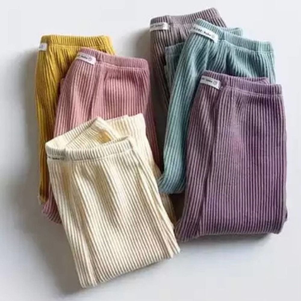 New Ribbed cotton pants toddler 18-24 mo